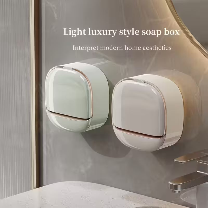 Luxury Style Soap Holder With Drain Tray