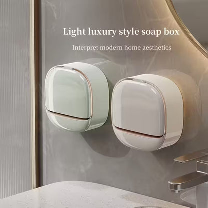 Luxury Style Soap Holder With Drain Tray