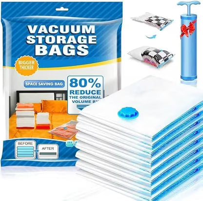 Space Saving Vacuum Storage Bags with Hand Pump