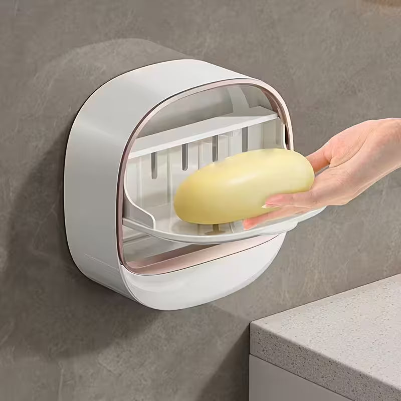 Luxury Style Soap Holder With Drain Tray